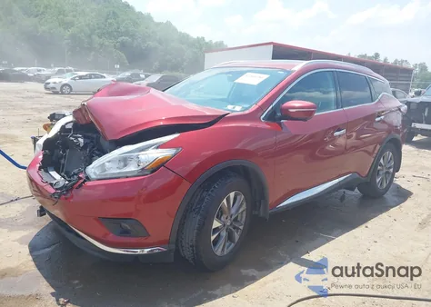 2015 Nissan Murano Sl z USA, uszkodzony, nr VIN 5N1AZ2MH2FN256668